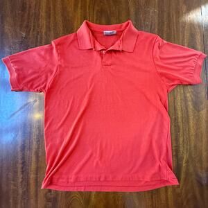 Vintage Single Stitch Red Hanes Polo Men’s Size XL